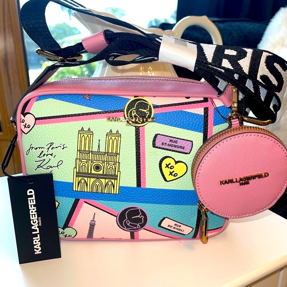 Karl Lagerfeld Multicolor Crossbody Bag - Picture 1 of 14